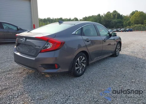 2018 Honda Civic Ex from USA, damaged, VIN 19XFC2F74JE002506